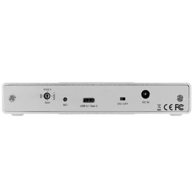 OWC Mercury Elite Pro Dual mini - box esterno 2x HDD 25" - USB3.1 Gen2 - Raid Ready