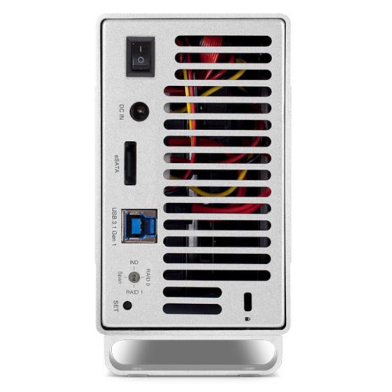 OWC Mercury Elite Pro Dual - box 2xHDD 3,5" USB3.1 e eSATA - RAID 0 / 1 / JBOD