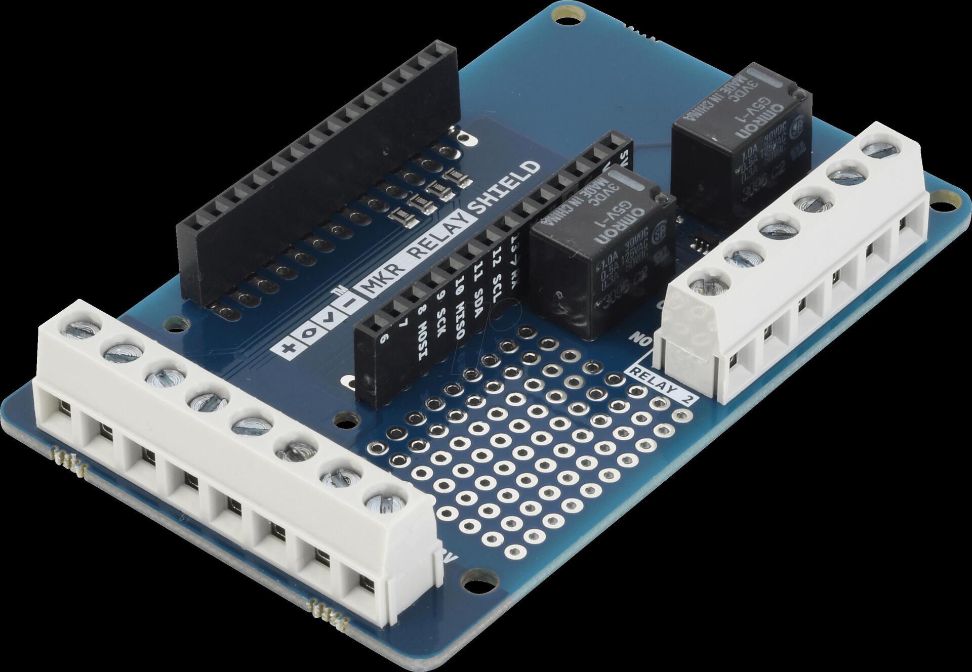 Ã¢â‚¬Â¢ Relais! Ã¢â‚¬Â¢ Das MKR Relay Proto Shield ermÃƒÂ¶glicht es Ihnen, Relais einfach mit Ihrem MKR Boa