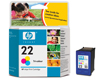 C9352AE/ABE CART.COLORE HP NR. 22