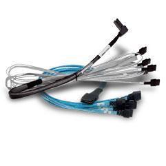 Broccato Broadcom 05-60002-00 - 1 m - x8 SFF-8654 - 2 x4 SFF-8643 - 9560-16i 9560-8i 9580-8i8e 9500-16i 9500-8i