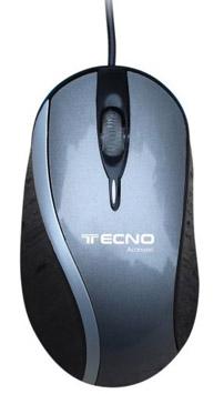 TECNO MOUSE USB NERO/GRIGIO TC-40