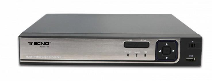 TECNO DVR 4CH ANALOGICI 5MP...