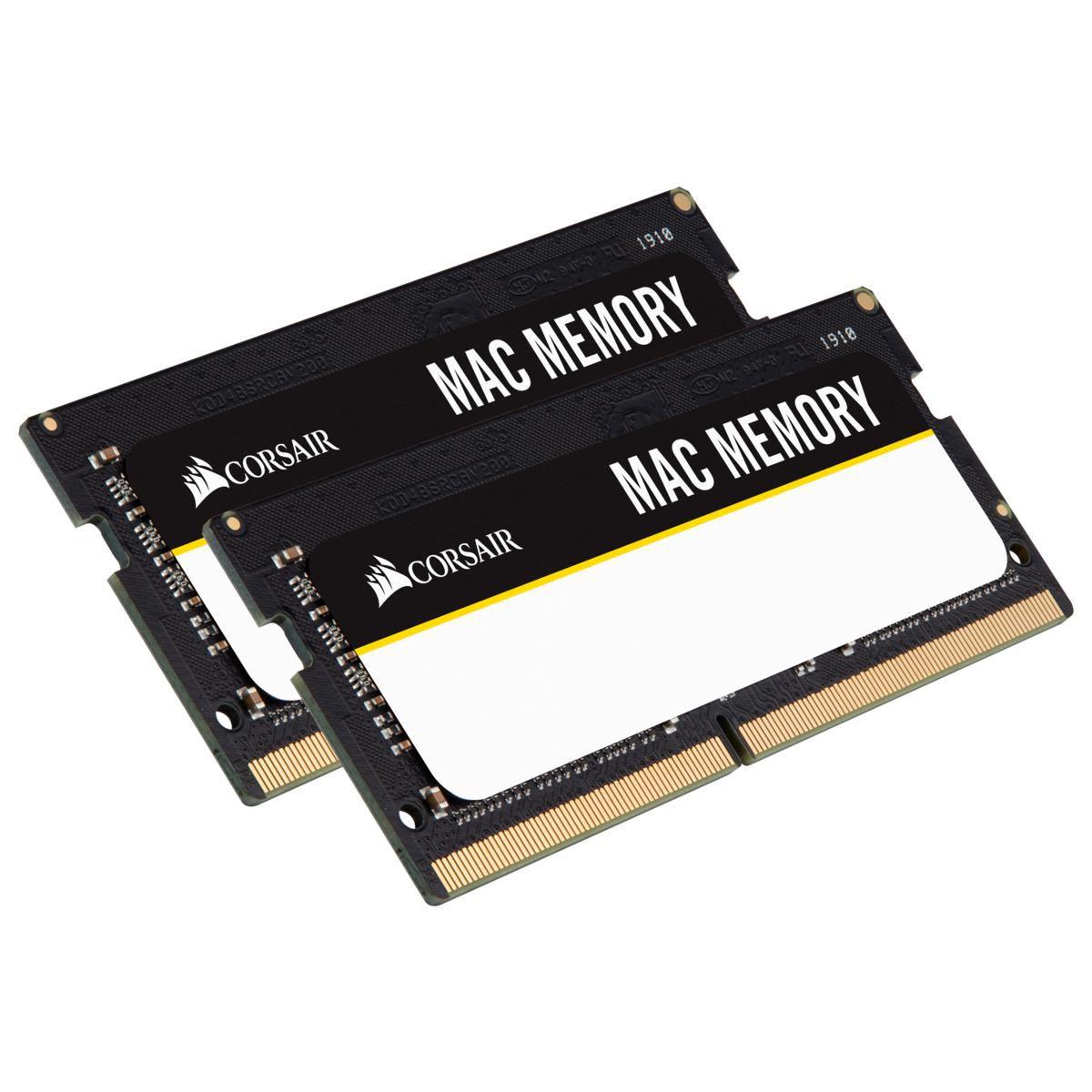 Kit di memoria CORSAIR Mac Memory da 32 GB (2 x 16 GB) DDR4 2666 MHz C18