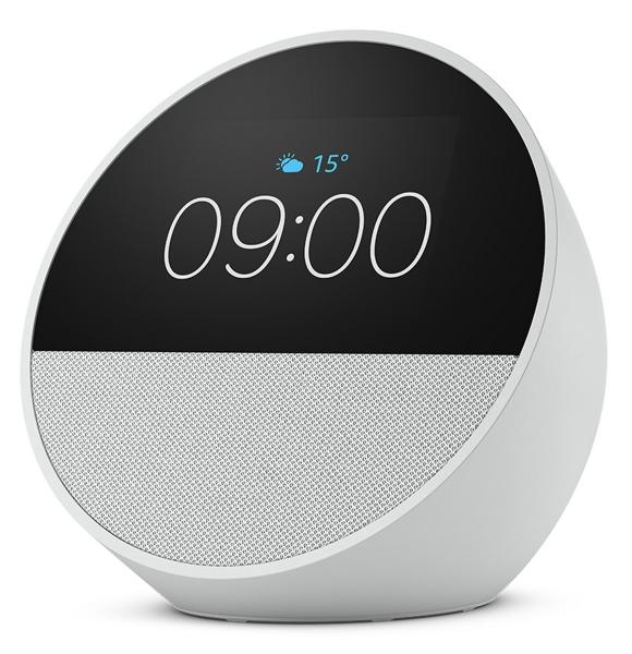 Amazon Echo Spot (2024) - Altoparlante intelligente, bianco