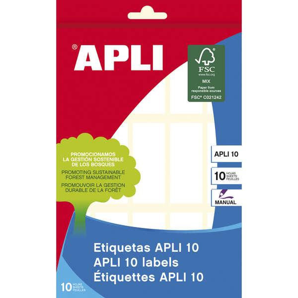 Applicazioni cartellini 10 bianco 200 x 500 mm 10 fogli