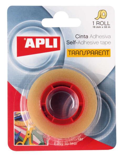 Questo adesivo trasparente applicato 19mm x 33m - resistente all'acqua e all'umiditÃƒÂ  - facile da applicare con le mani -