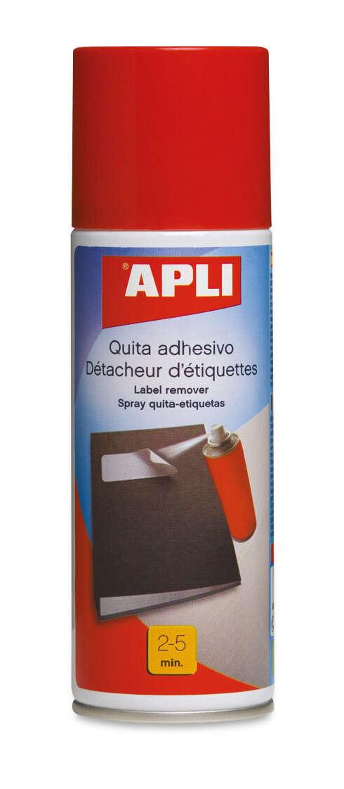 APLI Spray Adesive Remover - 200 ml - residui di adesivi e colla e orientali in legno ceramica vetro metallo e plastica