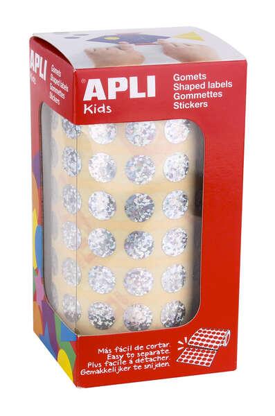 Se si applica la rotatoria - dimensione 105 mm - adesivo permanente - 5192 gomet per rullo - ideale per lo sviluppo delle abil