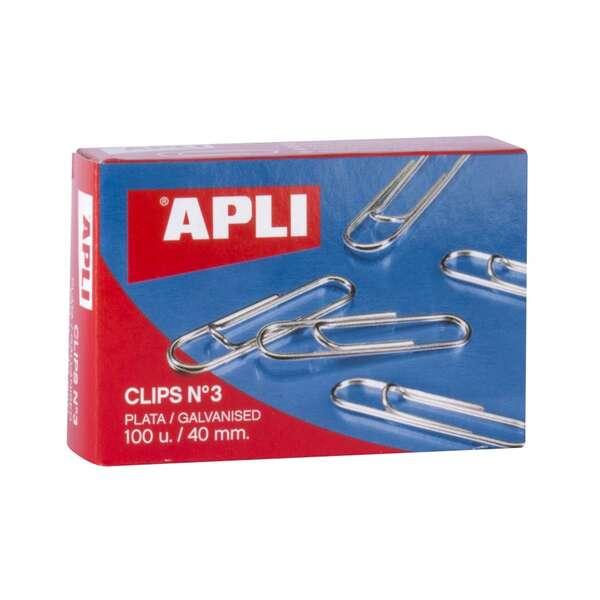 Pacchetto Appli di 100 clip zincati n3 40 mm