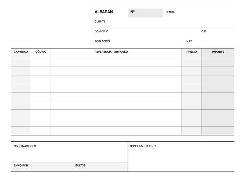 APPI TALONARY ALBARAN 1/4...