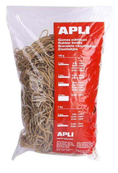 L'applica elastico 80 x 2 mm - 1 kg di contenuto - grande elasticit e ottima resistenza - 70% gomma naturale