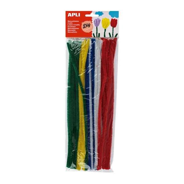 Confezione Applicabile da 50 Scovolini 6 mm x 300 mm - Colori Circondati