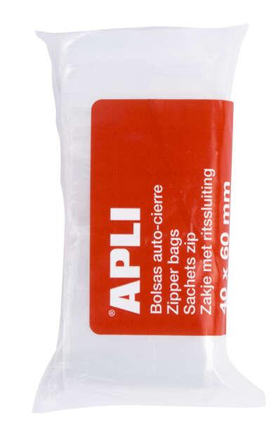 Applica sacchetti trasparenti con zip automatica - dimensioni 40x60 - La manipolazione delle pareti facile e sicura - Adatto p