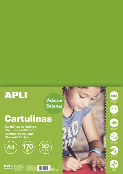 APPI Carguline Verde Testa A4 170G 50 fogli