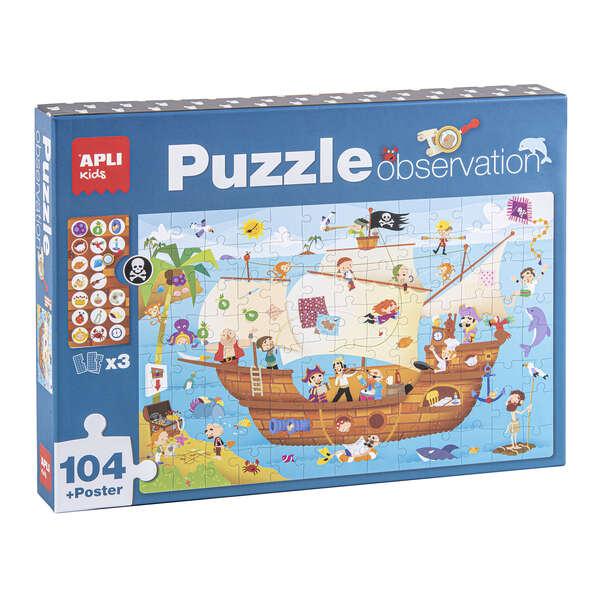 APPI Puzzle di osservazione per bambini Piata