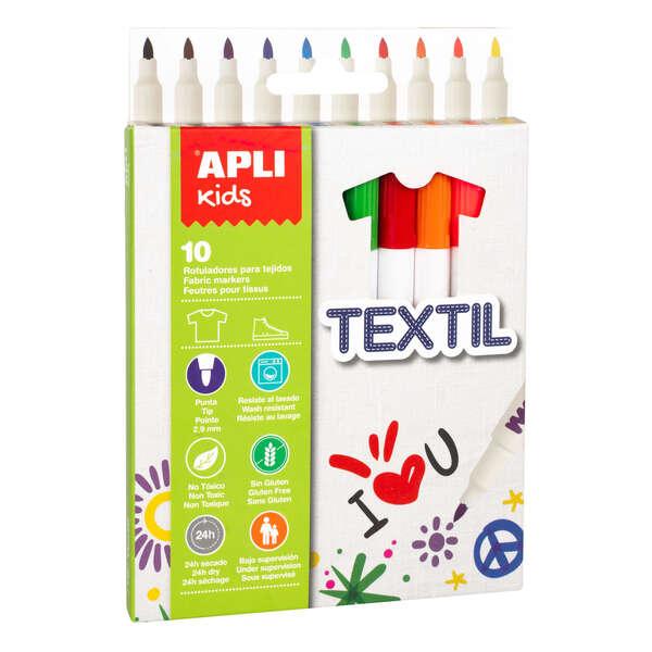 Segnali tessili per bambini Appli 11x137mm - corpo cilindrico - punta arrotondata bloccata 2.9 mm - Cappuccio antifissiani -