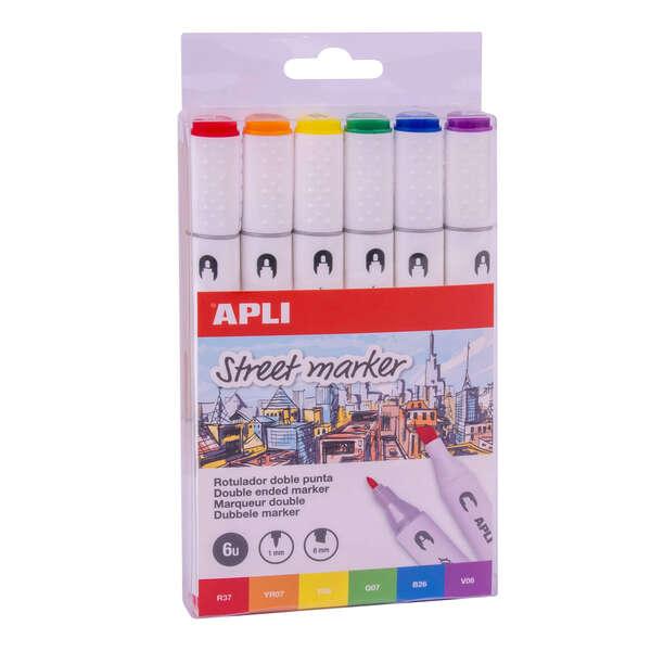 Segnali di Street Applici Street Doppio punto - punto da 1 mm e 6 mm - inkjet a base alcolica - multifunzione per disegnare ver