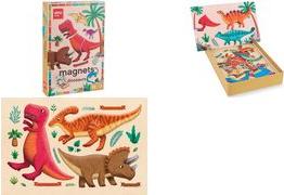 agipa gioco magnetico "Dinosauri" 52 magneti con tavolino magnetico 52 magneti con tavolino removibile in scatola - 1 pezzo (19