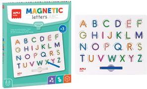 agipa Tableau magntique "Magnets ABC lettres" tableau magntique blanc avec stylet bleu pointe - 1 pezzo (19263)