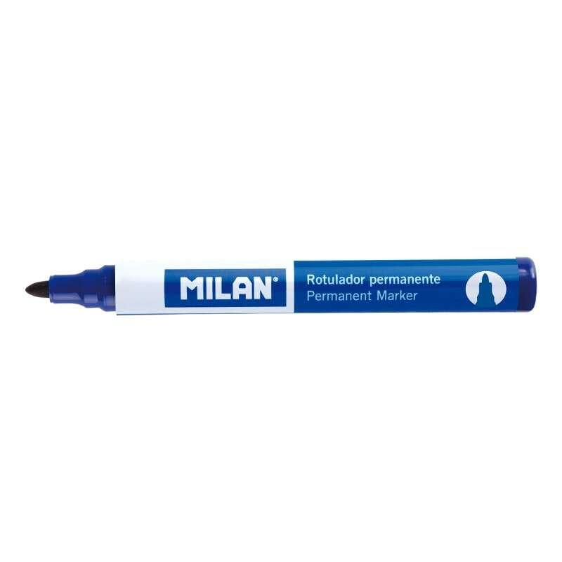 Pennarelli permanenti Milano con punta tonda - punta 4 mm - inkjet a base alcolica - colore blu