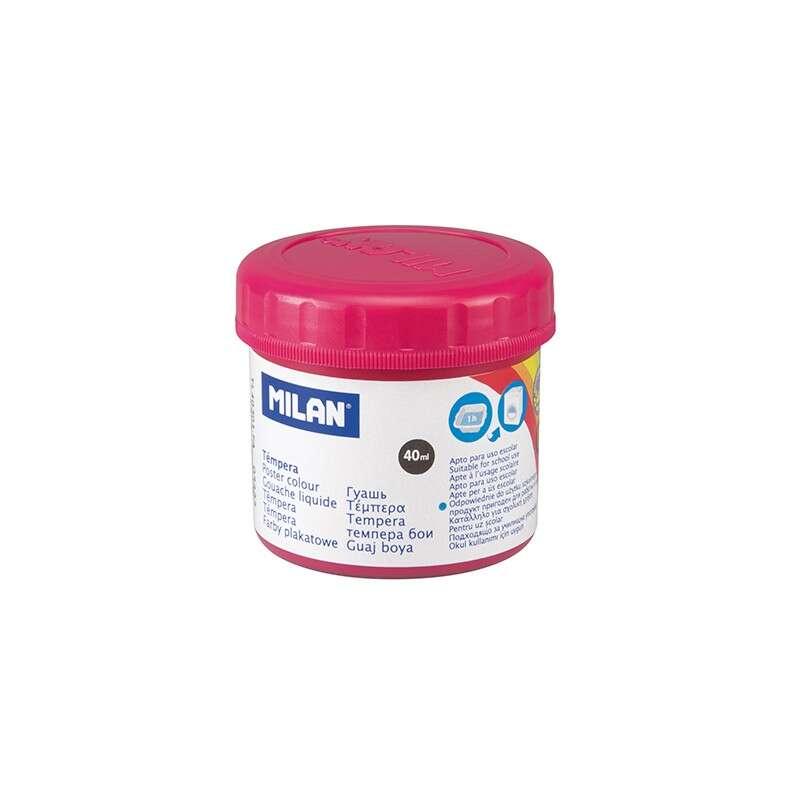 Tempera Barchetta Milano - 40 ml - asciugatura rapida - miscelabile - colore magenta