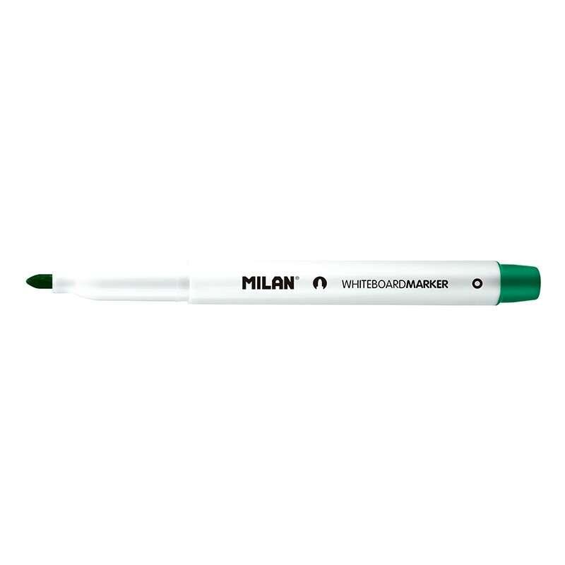Segnali di ardesia bianca Milano con punta rotonda - Punta 37 mm - inkjet a base alcolica - secco - colore verde
