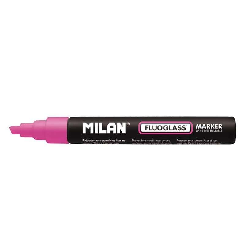 Superfici lisce per fluoglass Milan - Spolta conico - Storm da 2 - 4 mm - Inchiostro d'acqua - Easure facile - Colore rosa