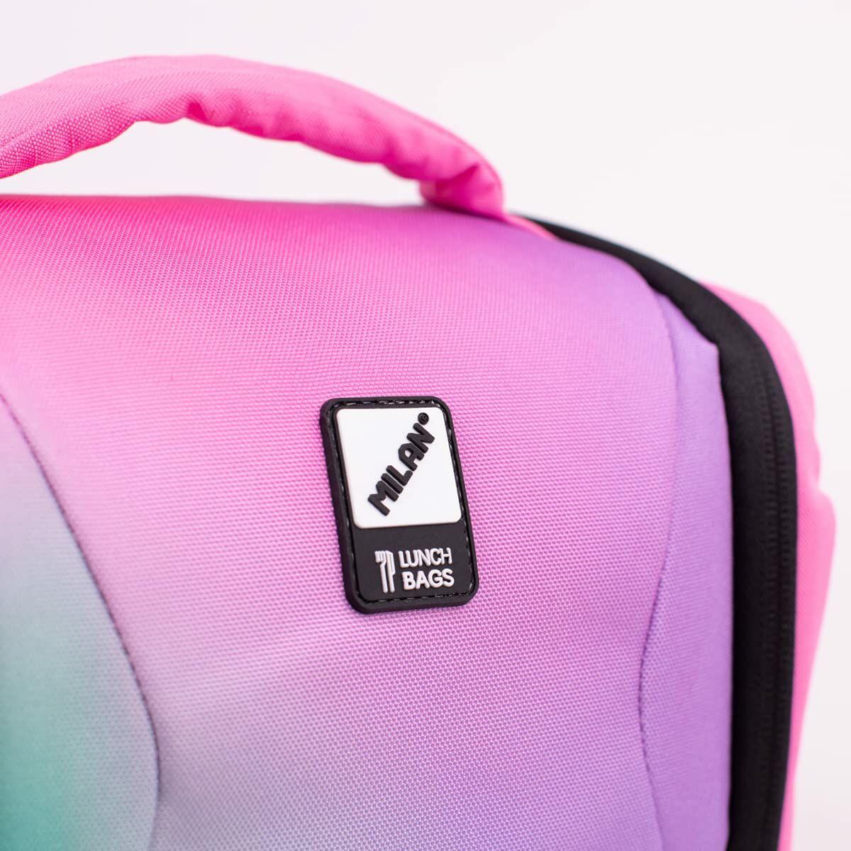 Portamerenda Termico Milan Sunset Rosa Poliestere 5 L 24,5 x 20 x 16 cm