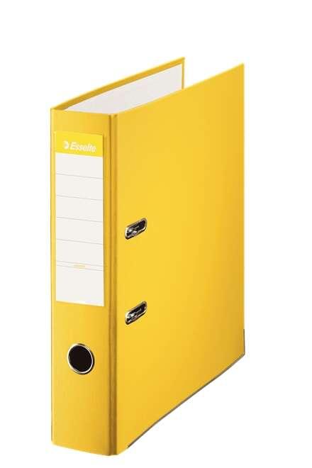 Esselte Lever Filler - Format folio - Lumo 75mm - Capacità per 500 fogli - colore giallo