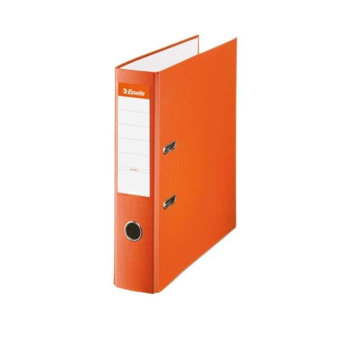 Riempitrice a leva Esselte - Formato A4 - Lumo da 75 mm - Capacit per 500 nebbie - colore arancione