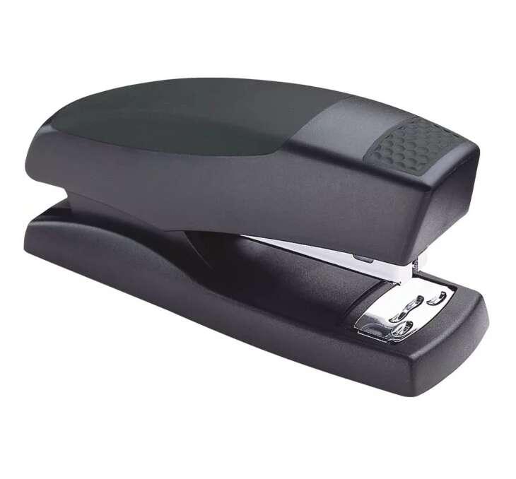 Petrus 435 Stapler da golf - Fino a 30 fogli - chiuso aperto e inchiodato - colore nero