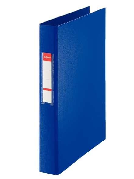 Carta con anelli Esselte - Formato Folio - Capacit di 190 nebbie - 2 anelli da 25 mm - colore blu