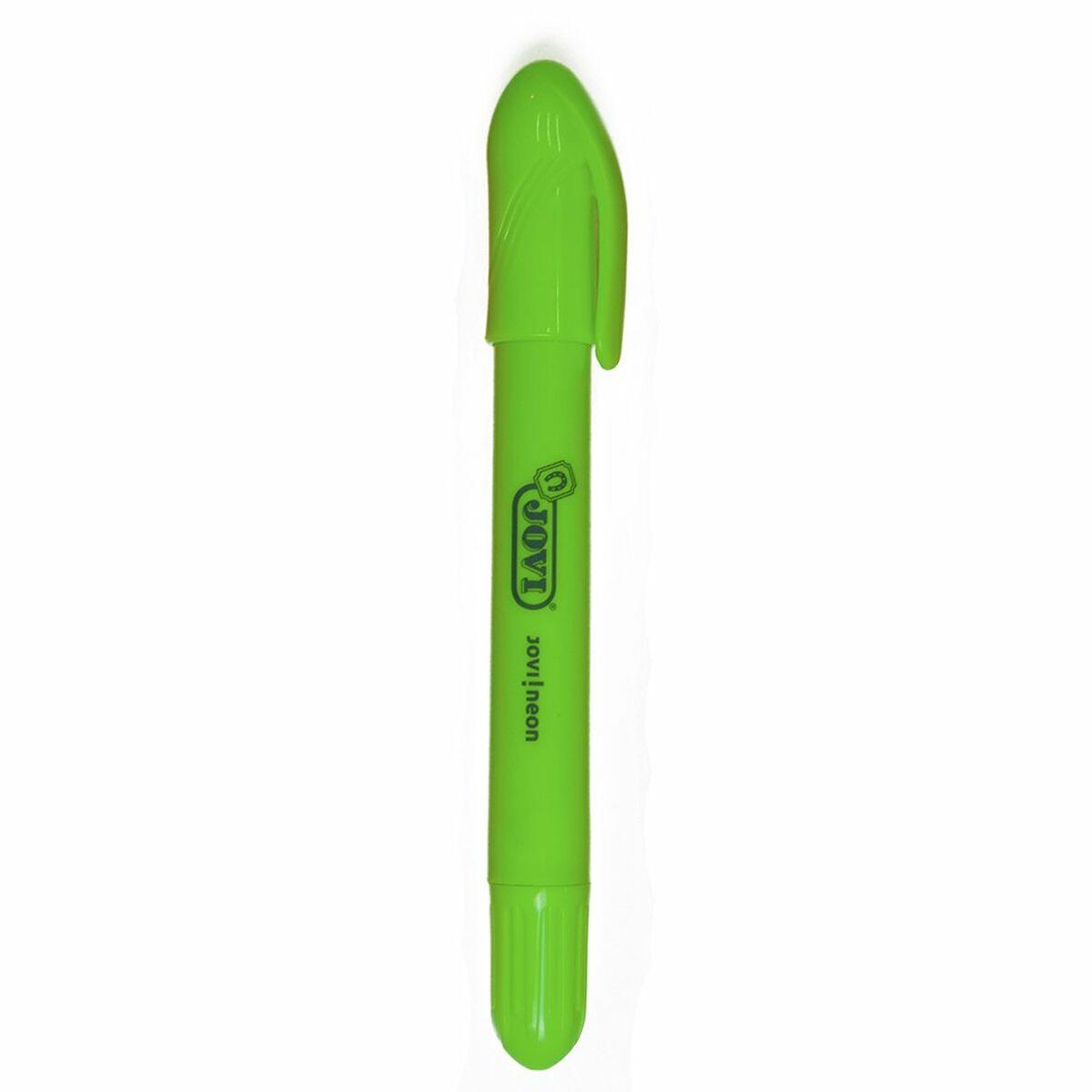 Evidenziatore Jovi Jovi!neon Verde 12 Pezzi