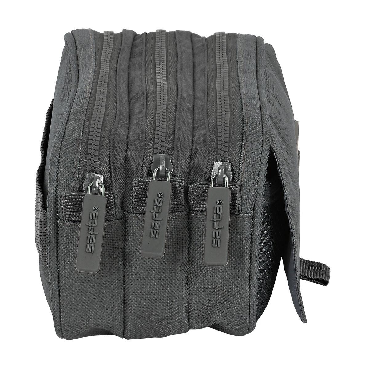 Portaoggetti Triplo Safta 21,5 x 10 x 8 cm Grigio