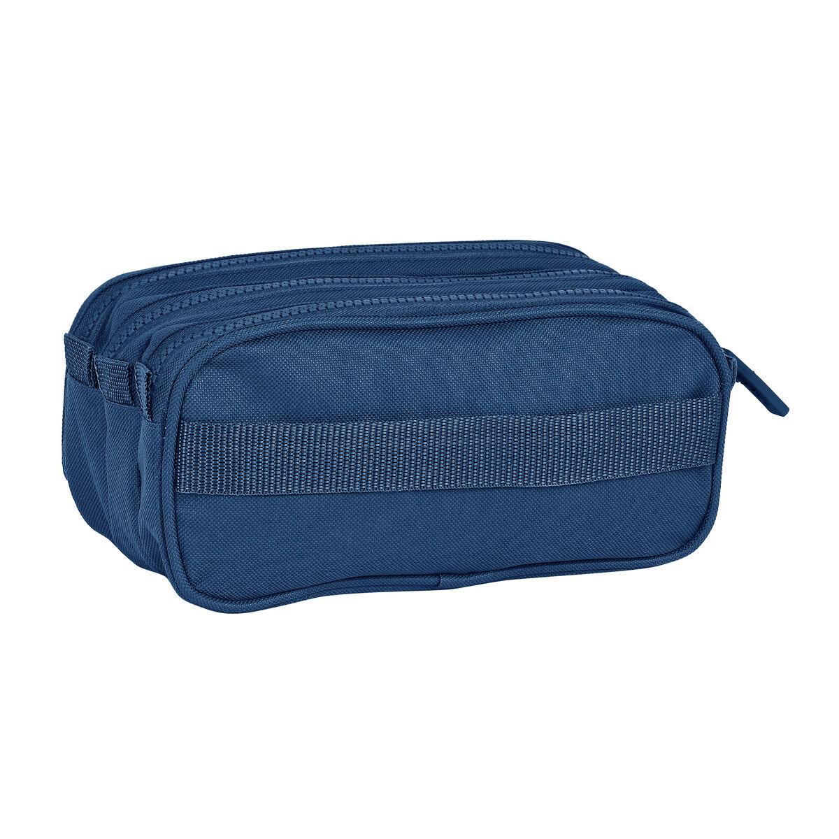 Portaoggetti Triplo Safta 21,5 x 10 x 8 cm Blu Marino