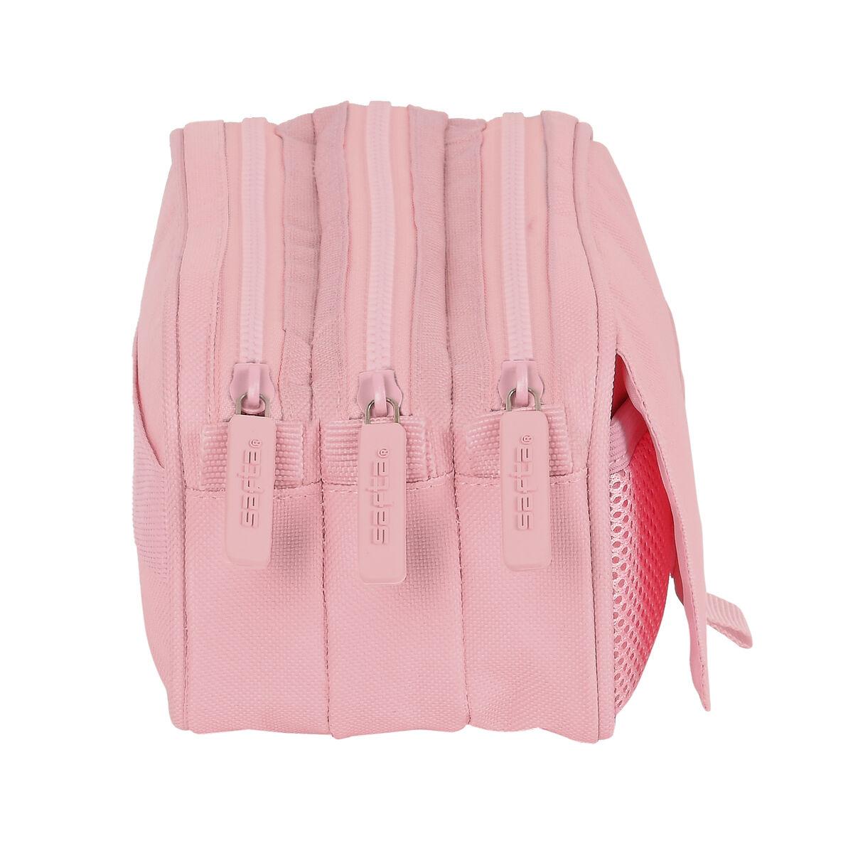 Portaoggetti Triplo Safta 21,5 x 10 x 8 cm Rosa