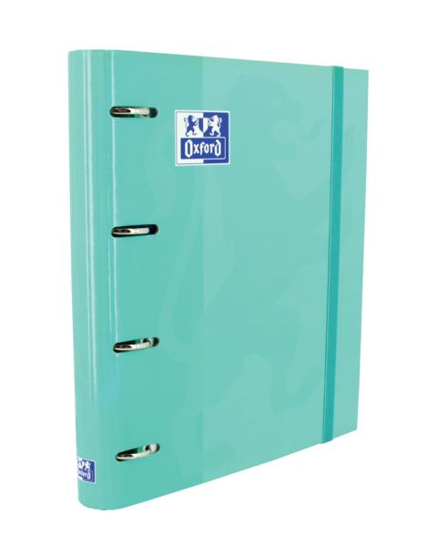 Rilegatore europeo Oxford Classic A4+ - Copertina extra rigida - Dorso 45 mm - Anelli 4Dx35mm - Sostituzione 5x5