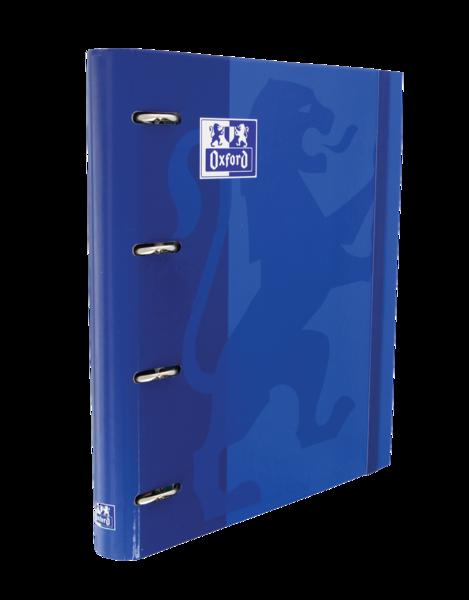 Rilegatrice europea Oxford Classic A4+ - Copertina extra rigida resistente - Dorso da 45 mm - Anelli 4Dx35mm - Include ricarica