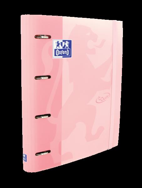 Rilegatrice europea Oxford Touch A4+ - Copertina extra rigida resistente - Dorso da 45 mm - Anelli 4Dx35mm - Include ricarica 5