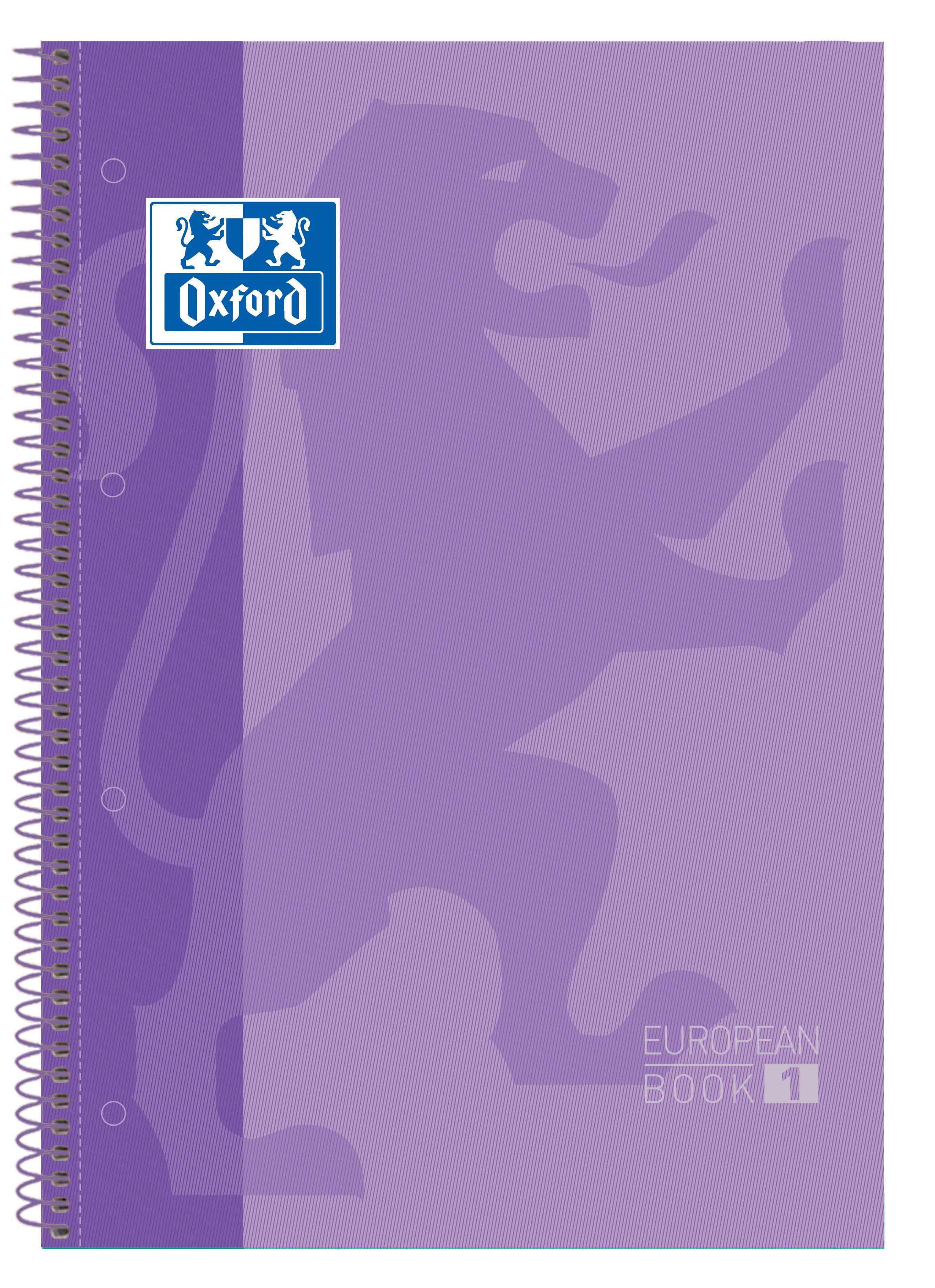 Oxford EuropeanBook1 Quaderno a spirale A4 Garde