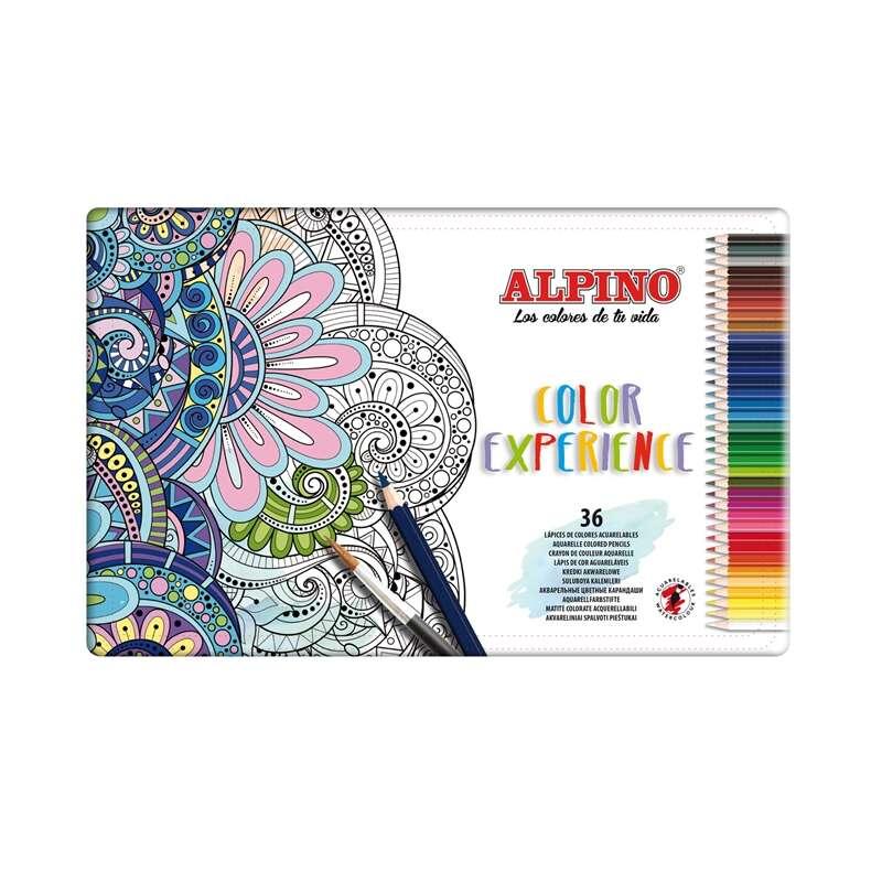 Alpine Coloured Experience Pacchetto da 36 A Acquerelli - Mina 33 mm