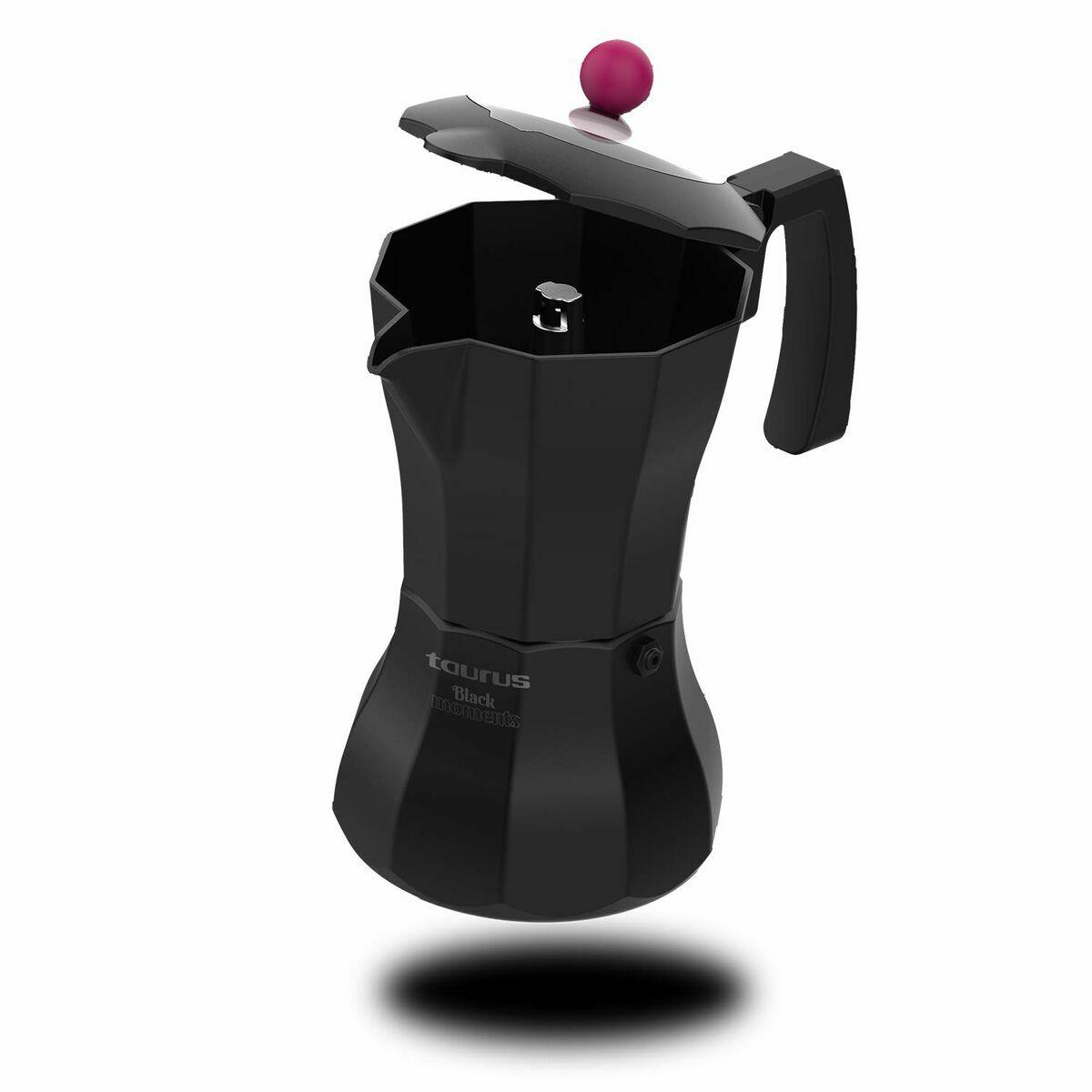 Cafettiera Italiana Taurus KCP9006I Nero Alluminio 6 Tazze