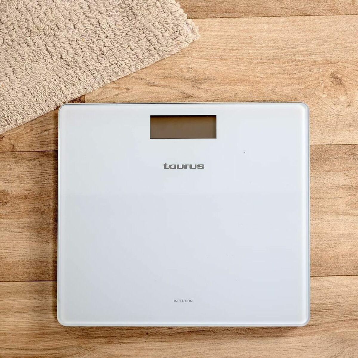 Bilancia Digitale da Bagno Taurus INCEPTION NEW Azzurro 180 kg