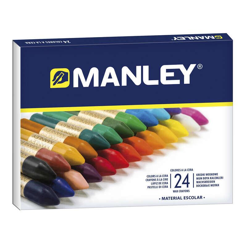 Package Manley di 24 cere morbide con linea morbida - Ideale per un'ampia variet di tecniche e applicazioni - produzione artig