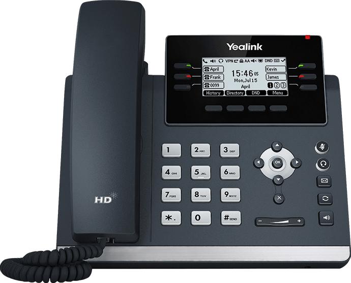 Yealink SIP T42U telefono IP Grigio LCD Wi-Fi