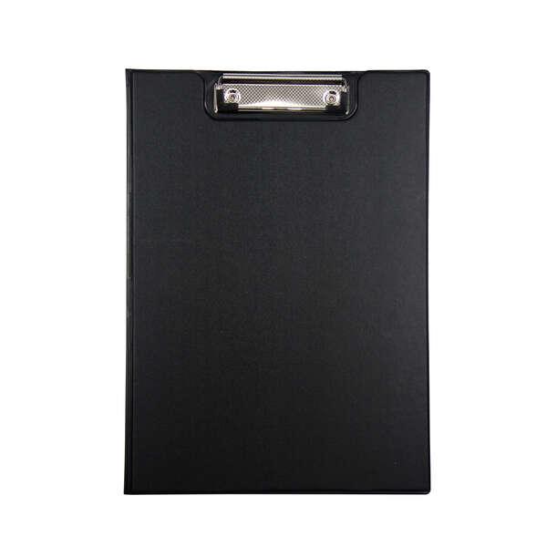 Cartella Dohe A4 con clip - Copertina in cartone foderato in PVC opaco - Clip a pressione - Tasca interna