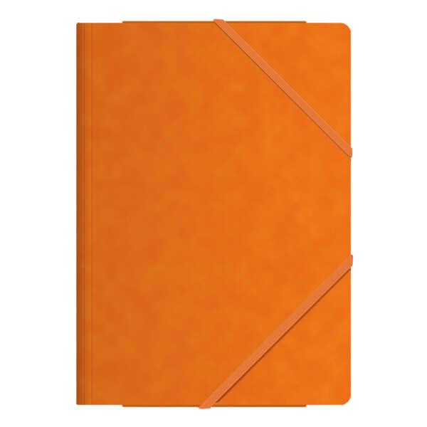 Cartelle Dohe in gomma con tre lembi - Formato Folio - Cartoncino Premium - Laminato - Chiusura in gomma piatta