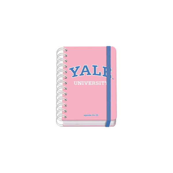 Dohe YALE Pink Lady Agenda scolastica a spirale cablata A6 - Diametro pagina - Carta 80 g/m2 - Copertina in cartone laminato -