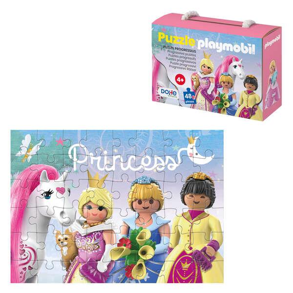 Puzzle Progressivo Dohe per Bambini - Doppio Strato di Cartone - Strato Intermedio di Compensato - Stimola l'immaginazione e il